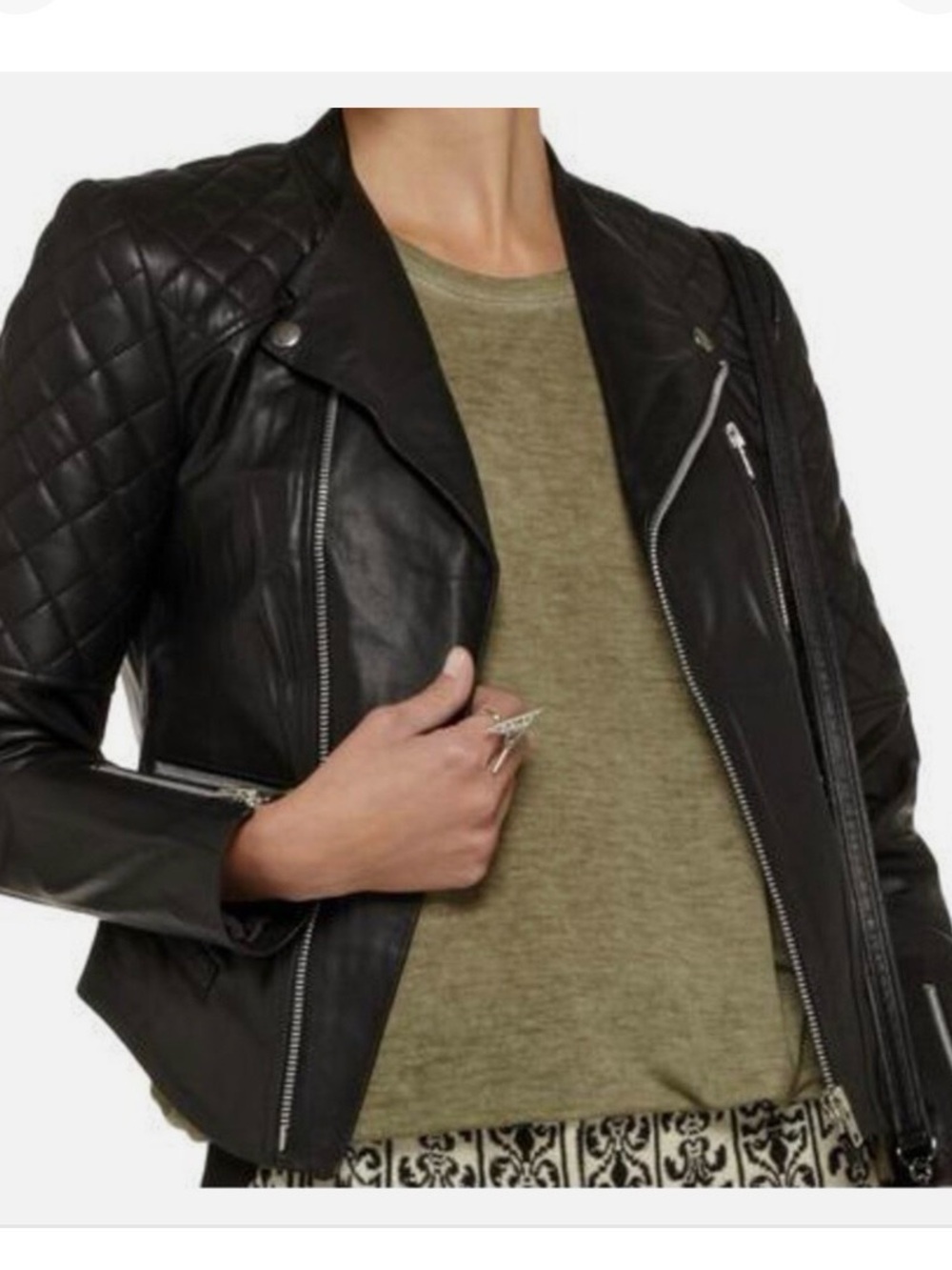 BNWT. Walter Baker Mindy Leather Jacket